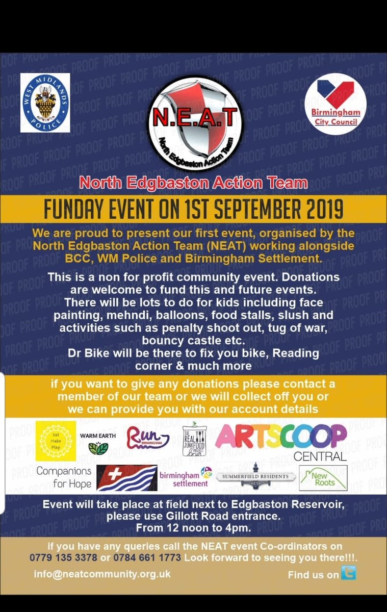 NEAT79739277's tweet photo. Please join us for our first community event 
#funday #communityday https://t.co/uwutwFuKwp