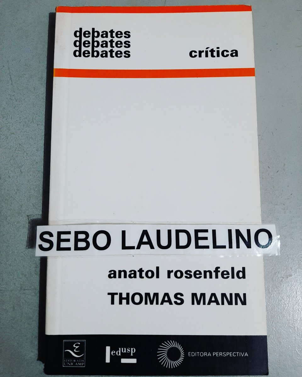 Sebodasarvores's tweet photo. Dica de livro loja virtual: "Thomas Mann" de Anatol Rosenfeld R$ 25,00 💸+ frete.
Link para compra: https://t.co/ycRf88BEZY
#dicadelivro #thomasmann #criticaliteraria #euqueroler #amolivros #amoler #sebo #sebolaudelino #Loja #estantevirtual #books #QuintaDetremuraSdv https://t.co/QGog1sTxHG