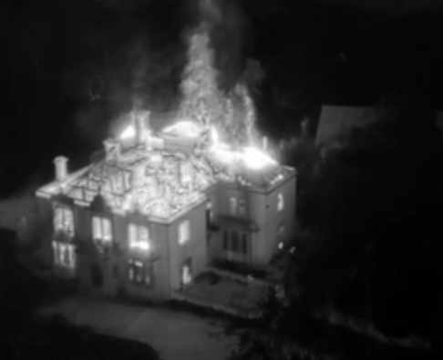 The historic Horncliffe Mansion in Lancashire has been ravaged by fire. Derelict for many years, it was recently nominated for our Top 10 Endangered Buildings campaign. Neglected pieces of our heritage around the country are at risk from a similar fate. bit.ly/340NYg9