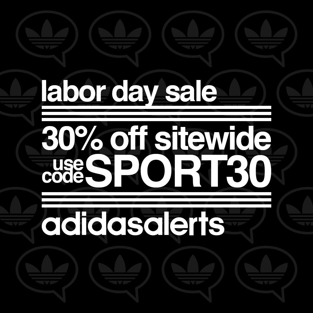 adidas alerts on Twitter: \