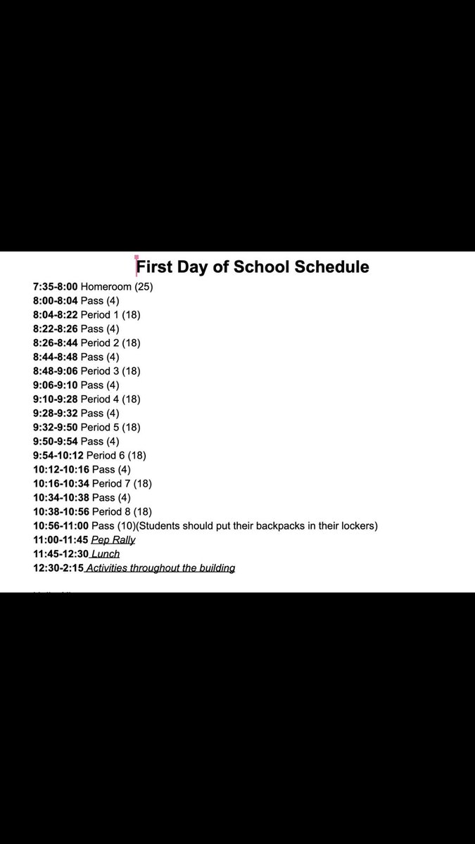 BAFIRSTDAY's tweet photo. Schedule for today!!! https://t.co/WEedRoYOoJ