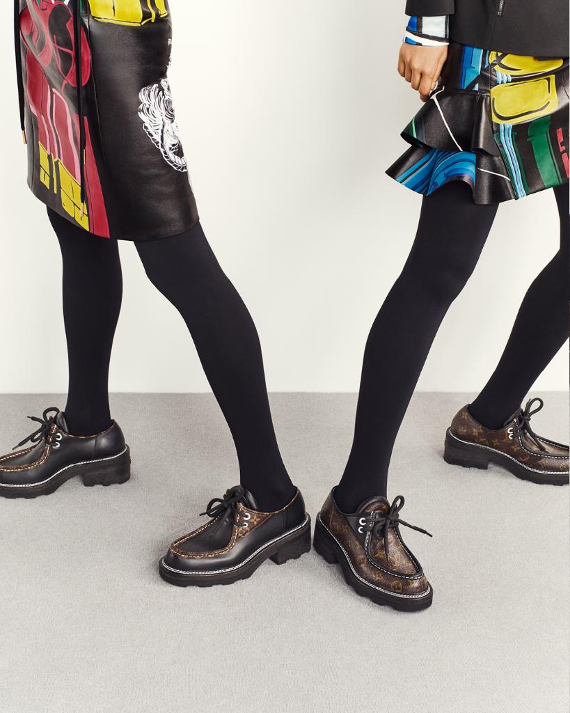 X 上的Louis Vuitton：「Double derbies. #LouisVuitton's Monogram meets the bold  style of the LV Beaubourg derbies. Find #LouisVuitton's latest Women's  Shoes at   / X