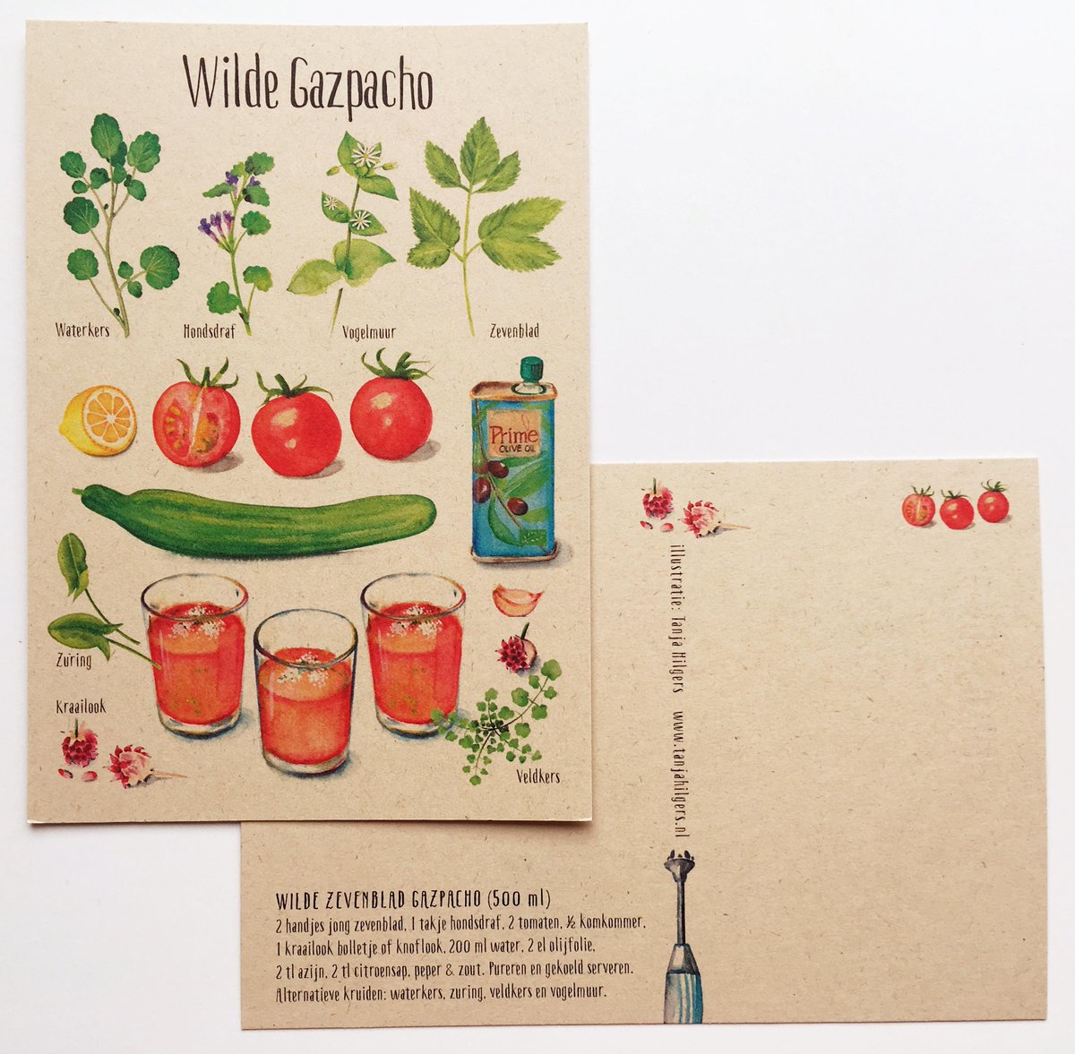 Wild natural Herbs belong on the most natural paper! 🌱
@Tanja_Hilgers designed six cards with recipes and wild edible herbs, proudly printed on PaperWise, paper from agricultural waste! Making the world a bit more beautiful, together!🌺