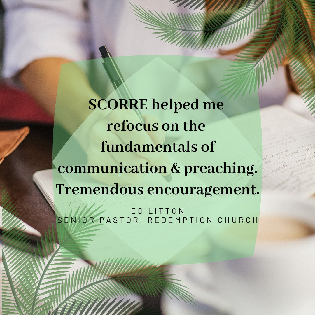 SCORRE Training tweet media
