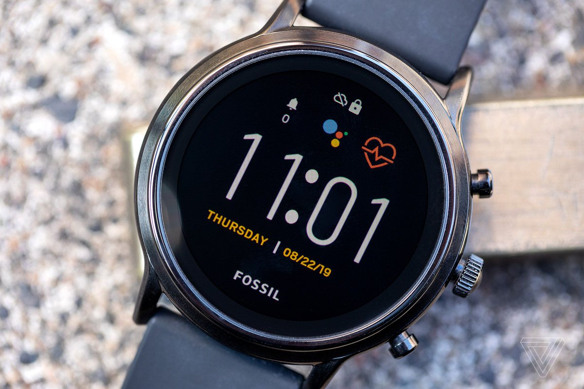 fossil smartwatch used
