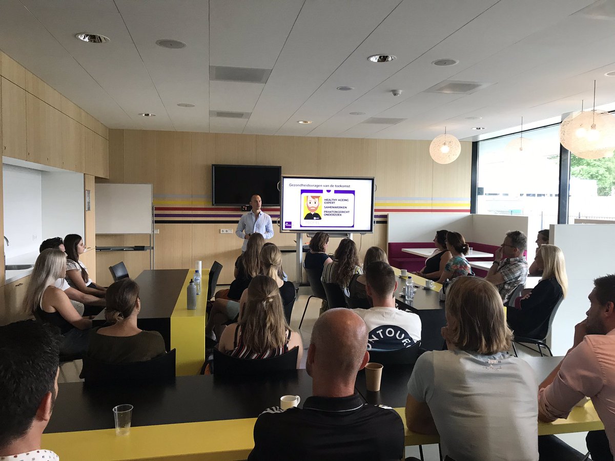 Vandaag een historische dag binnen <a href="/fontys/">Fontys</a>, we gaan van start met de domein Master Healthy Ageing Professional. Deze professionals gaan antwoord geven op de gezondheidsvragen van de toekomst. #wijzijnfontys #innovatie