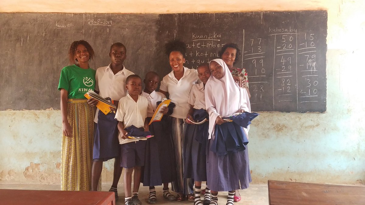 PRuphene's tweet photo. Early today at Kambarage primary school in providing basic needs like uniform, exercise books and pen to some of students who are living in bad condition of life .
#KinaraForYouthEvolution
#ProtectYourDream
#BukuaProject https://t.co/NJnrPlgkne