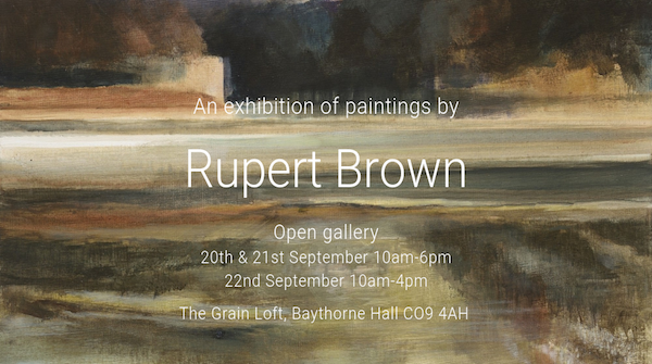 RupertBrownUK's tweet photo. #recentpaintings #openexhibition #rupertbrown https://t.co/CBmVUYdB6r