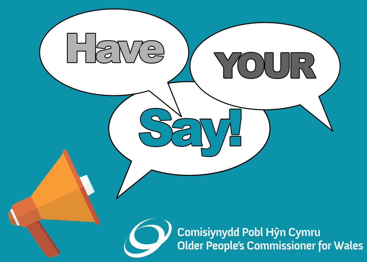 talkolderpeople's tweet photo. The Commissioner wants to hear from you! We want to hear from older people across Wales about their experiences of growing older in Wales today. So why not tell us the best things about growing older, and what improvements you'd like to see? https://t.co/SkOHXqHcFr