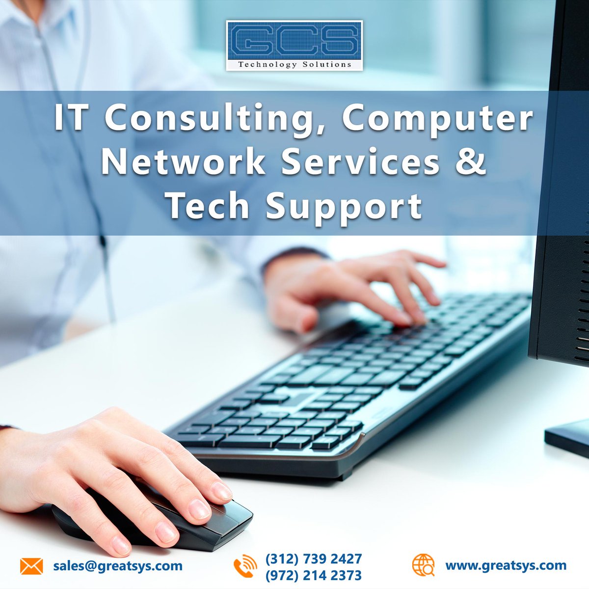 GCS Inc (@gcs247) on Twitter photo A one-stop-shop for all your digital solutions.
#networkassesment #computernetworkservices #managedservices #GCS #Greatcomputersolutions #databackup #datarecovery
Visit us: greatsys.com
Write us: sales@greatsys.com
Call us
Chicago:(312) 739 2427
Dallas: (972) 214 2373 A one-stop-shop for all your digital solutions.
#networkassesment #computernetworkservices #managedservices #GCS #Greatcomputersolutions #databackup #datarecovery
Visit us: greatsys.com
Write us: sales@greatsys.com
Call us
Chicago:(312) 739 2427
Dallas: (972) 214 2373