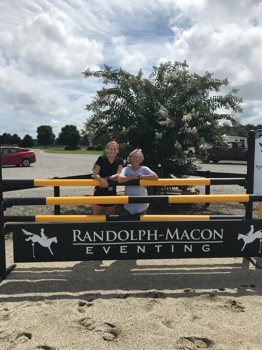 Anddd they’re off.. Margaret Lewis (&amp; Iron Man) and Emma Jones headed off to college yesterday (loaded down with horsey stuff of course)! They are both attending Randolph - Macon and will be on the Event Team! We are so proud of you both and cannot wait to see where you go! 💛 🐝