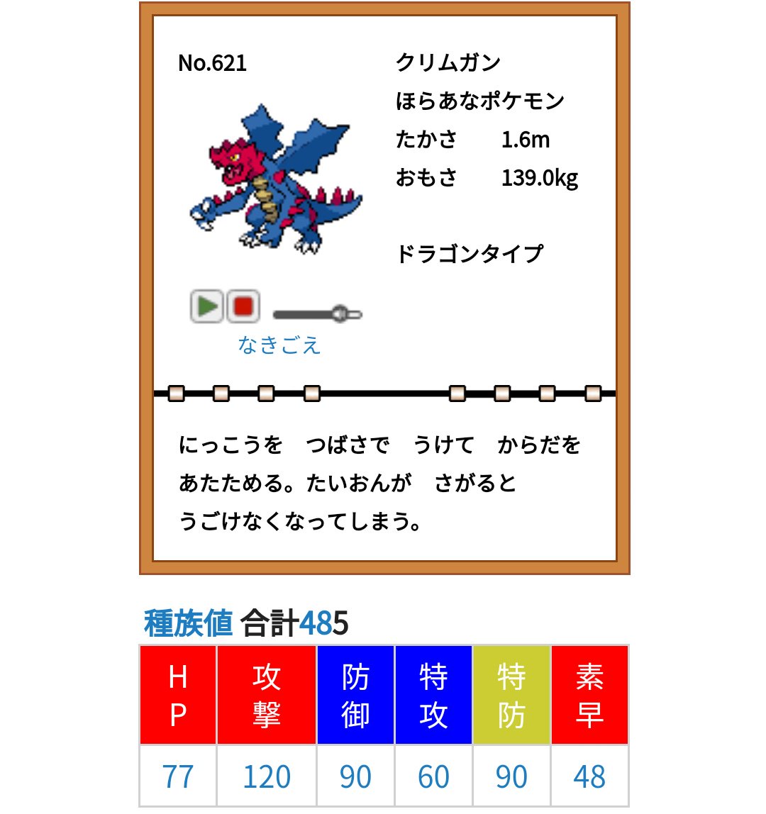 クリムガン 進化