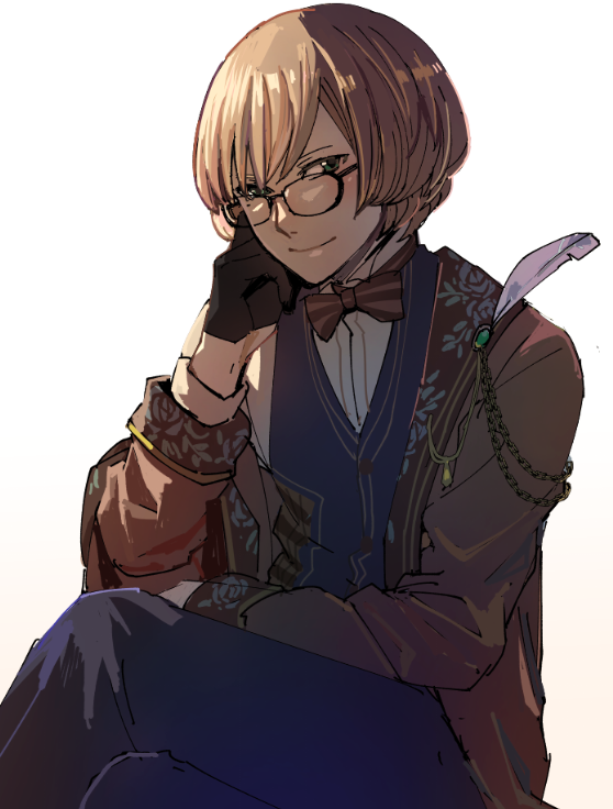 「」|安田剛助のイラスト