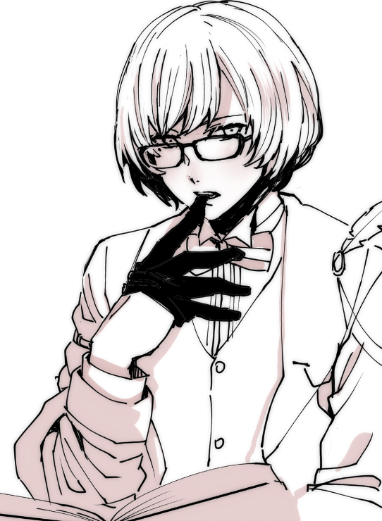 「」|安田剛助のイラスト
