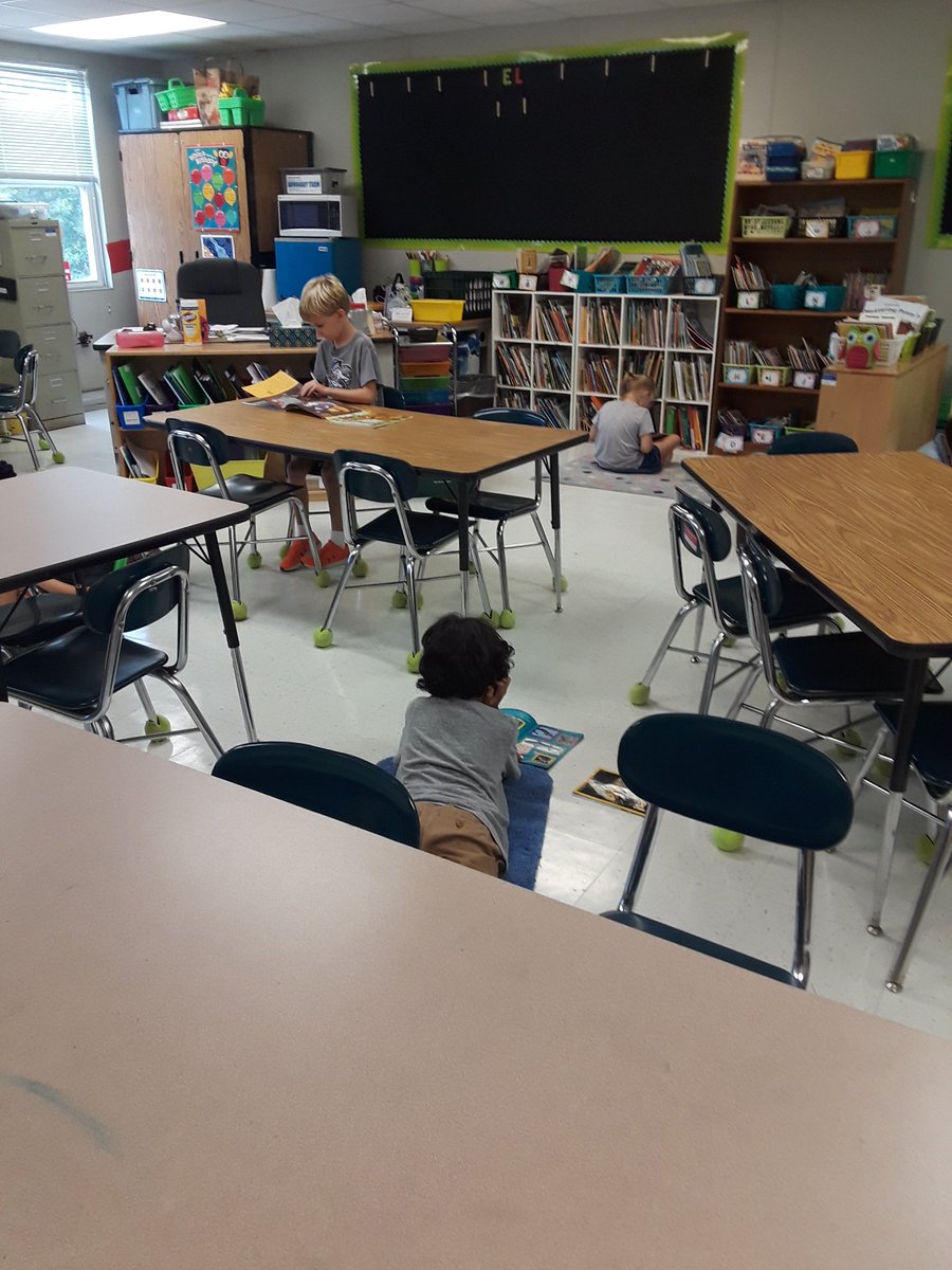 This class loves to read!