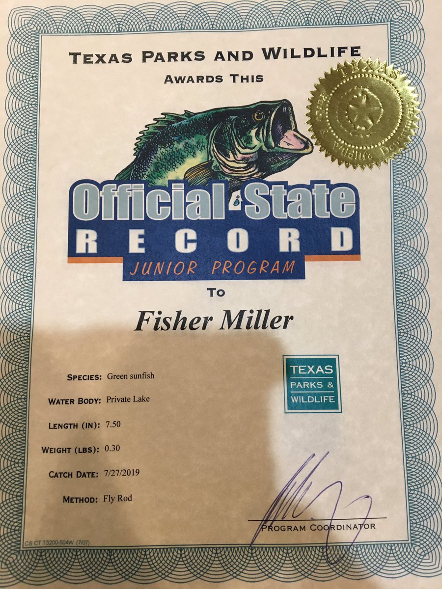 mrkeithmiller's tweet photo. My 5 year old is on cloud nine today. He got this in the mail. #staterecord #fishing https://t.co/5OB1bvIKxn