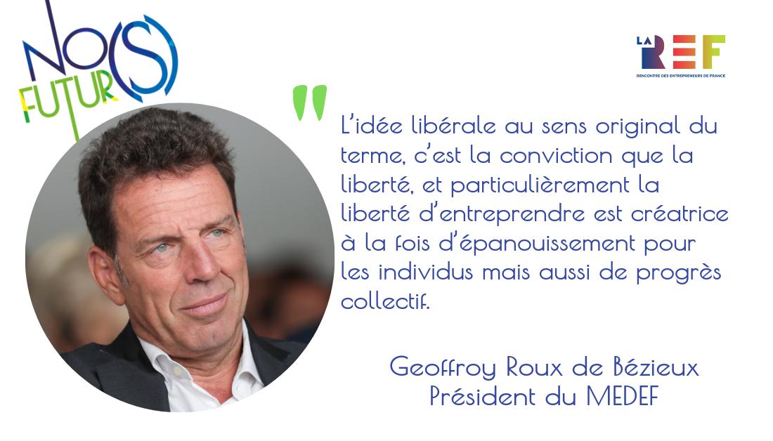 Geoffroy Roux de Bezieux (@geoffroyrdb) on Twitter photo Ouverture de #LaREF19 Ouverture de #LaREF19