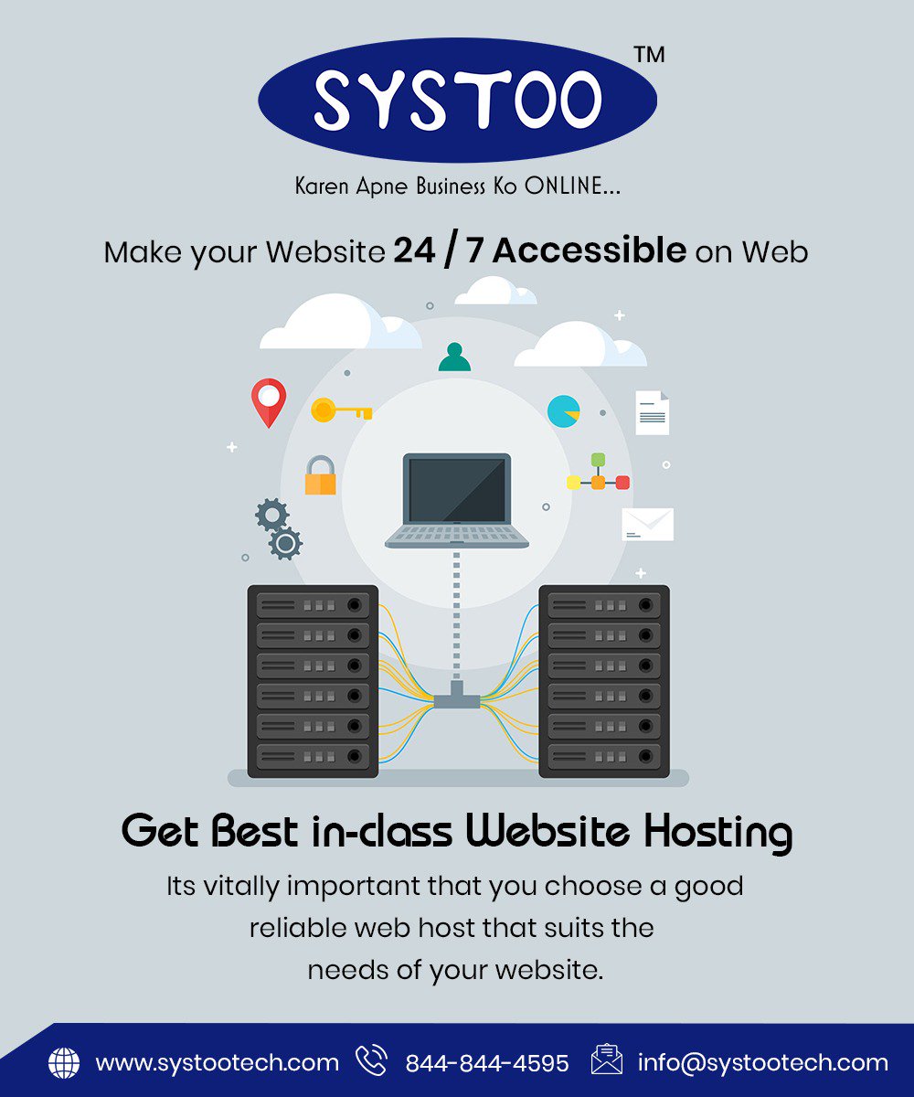 systootech's tweet photo. Systoo Technologies is offering best hosting services with excellent security and extraordinary reliability.

1 year SSL certificate is FREE* with our hosting packages.

For more details please call us at 844-844-4595

Offer is valid for a limited time. Terms &amp; Conditions Apply! https://t.co/wf2epGpny8