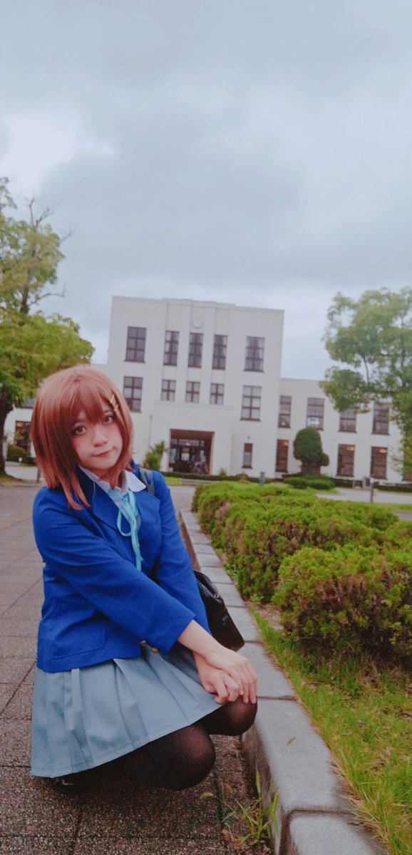 めなmena アイリス変奏曲 聖地巡礼 聖地巡礼 豊郷 Kon 軽音楽部 京都アニメーション 京アニ 平沢唯 けいおん コスプレ