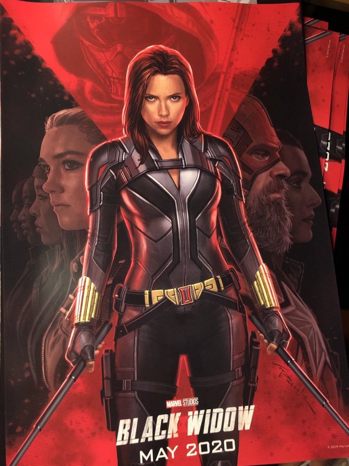 randomwvgeek's tweet image. Poster drop from #D23Expo2019 for #BlackWidow 
Kind of excited for  #thetaskmaster coming to the #MCU
