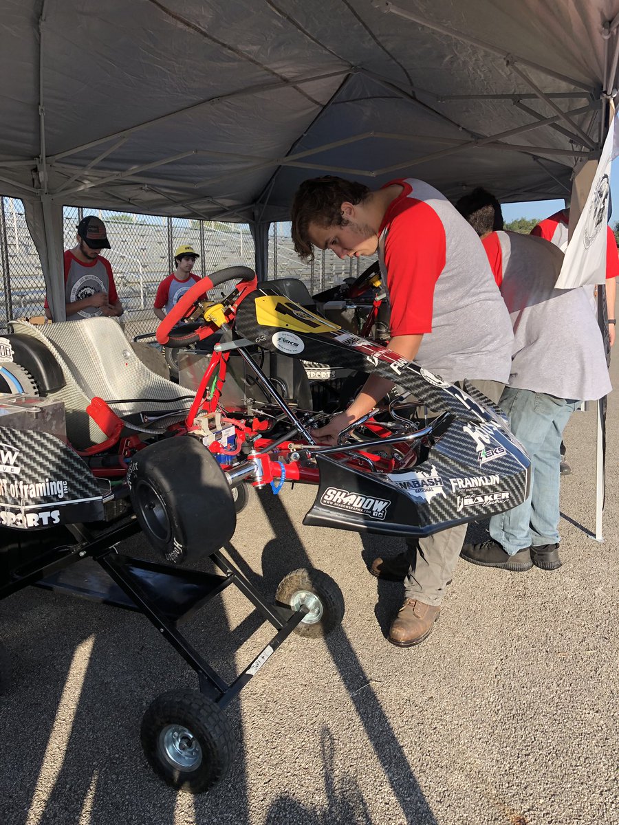 Setting up for our first race! Stay tuned for updates throughout the day! #Motorsport #kartseason #raceday <a href="/LSClafayette/">Lafayette Schools</a>