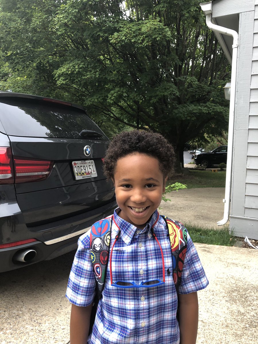theLawyerUneed's tweet image. #FirstDayOf3rdGrade ... growing up waaaay too fast. #RaisingABrownBoy