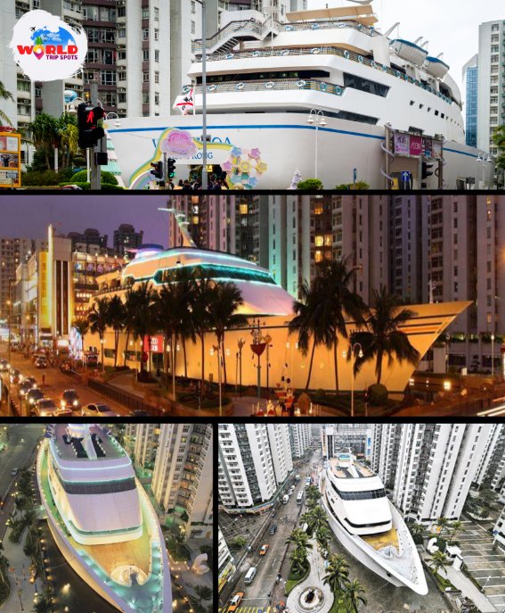 WorldTripSpots's tweet photo. The #Whampoa A shopping mall shaped like a luxury cruise ship. Located in Hung Hom, Kowloon, the concrete boat is part of larger shopping arcade named the The Wonderful Worlds of Whampoa, which is a complex of shops, restaurants,and residential buildings.
#HongKong #ShoppingMall https://t.co/Ui2GEQdNh7