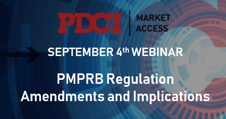 PDCImktaccess's tweet photo. WEBINAR: PDCI senior staff and partners will be hosting a webinar on September 4th, 2019 at 2 p.m. for an industry-only #webinar to discuss the final amendments to the Patented Medicines Regulation. 

Registration Link: https://t.co/D6zVBISCHT https://t.co/RWTf2Gq6LK