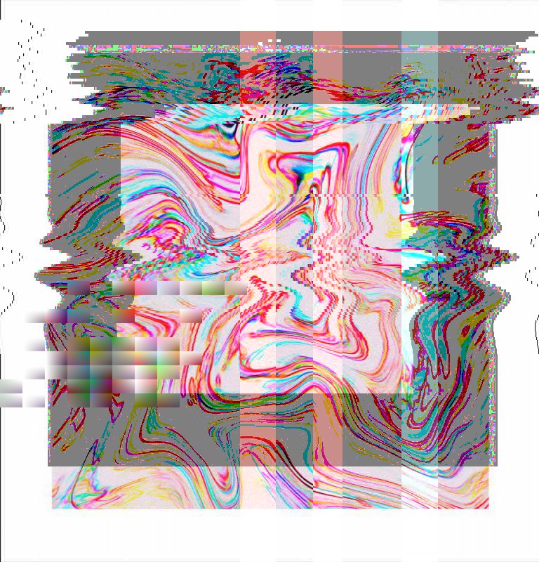 😮🎲 glitch digitalart stuffsthatdontexist zaidesan france abstract bot Origin img by @MonsieurZaide