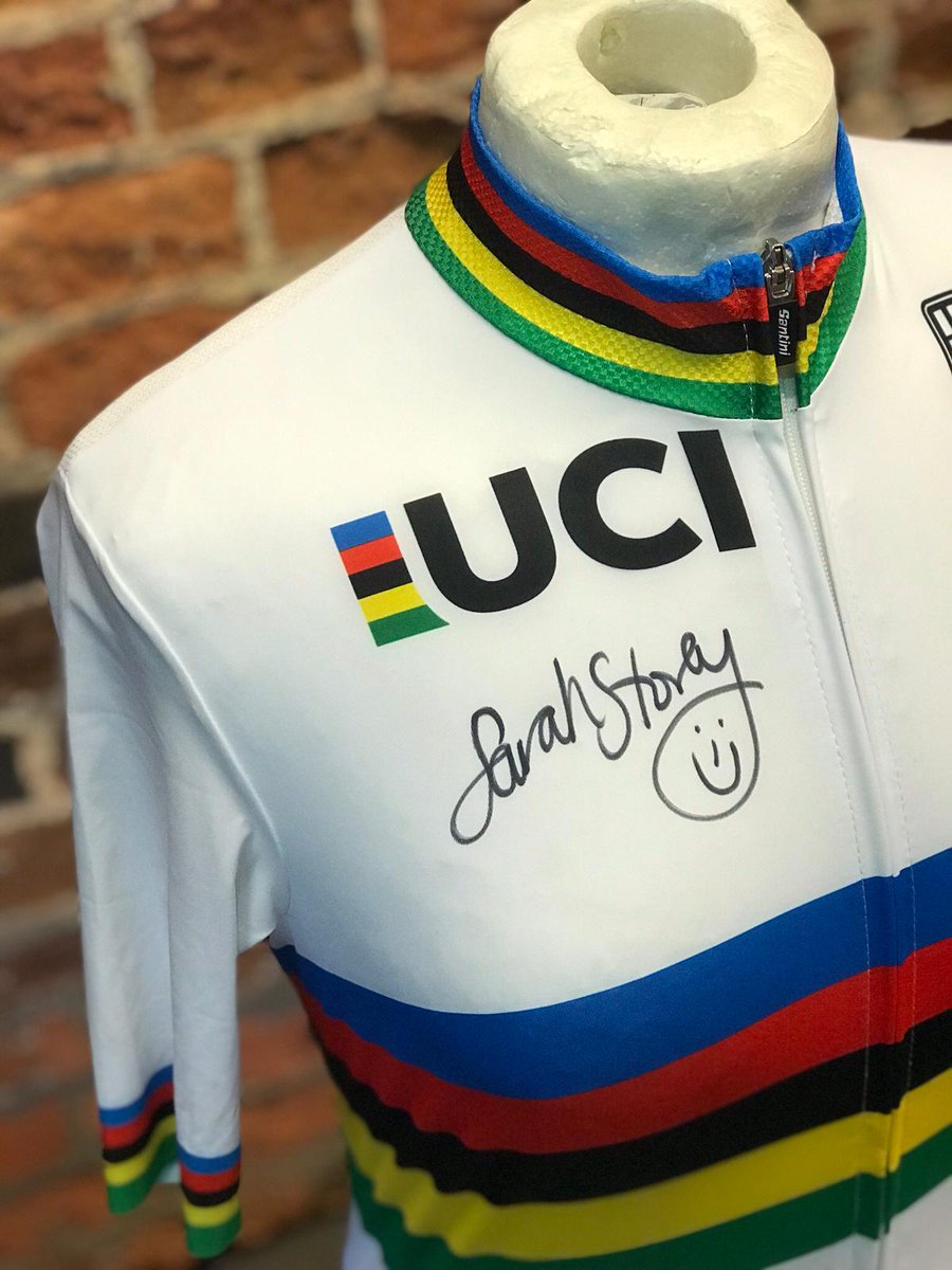 With 24 days to go until <a href="/Yorkshire2019/">🌈 Yorkshire 2019</a> &amp; the Yorkshire 2019 Para-Cycling International we've got a <a href="/SANTINI_SMS/">Santini Cycling</a> jersey signed by Britain's most decorated Paralympian &amp; multiple-time World Champion <a href="/DameSarahStorey/">Dame Sarah Storey</a> up for grabs.

Simply RT to enter.

#Yorkshire2019 #WinWednesday