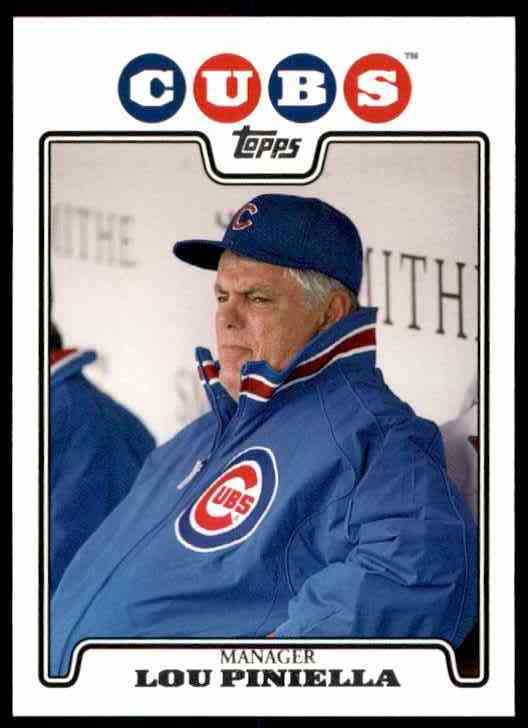 Happy Birthday to former Cubs manager Lou Piniella. 