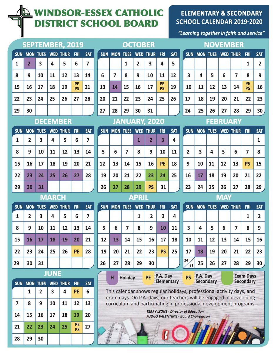 Wecdsb Here S A Link To The Upcoming 19 School Year Calendar T Co Jwqtewzs9n Wecdsb Here S A Link To The Upcoming 19 School Year Calendar T Co Jwqtewzs9n