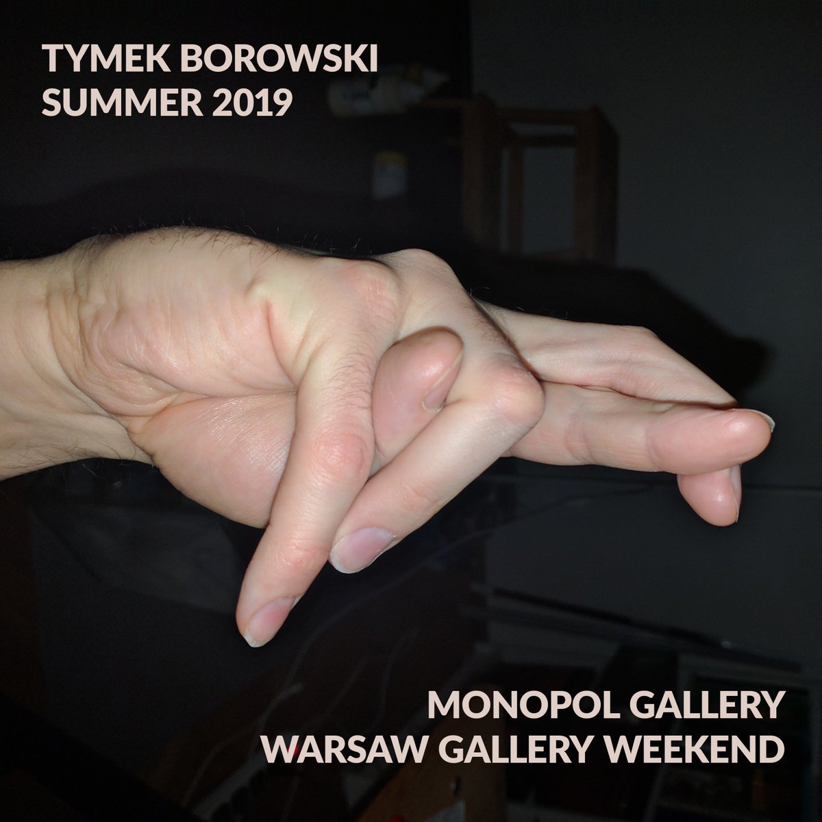 Hi! I'm writing to you because I want to invite you to my new solo show. Summer 2019 is my upcoming exhibition at Monopol Gallery (and a part of Warsaw Gallery Weekend ). Opening: 20.09, 5-9 pm, Monopol Gallery, Marszałkowska 34/50, Warsaw. It will be great to see you there!