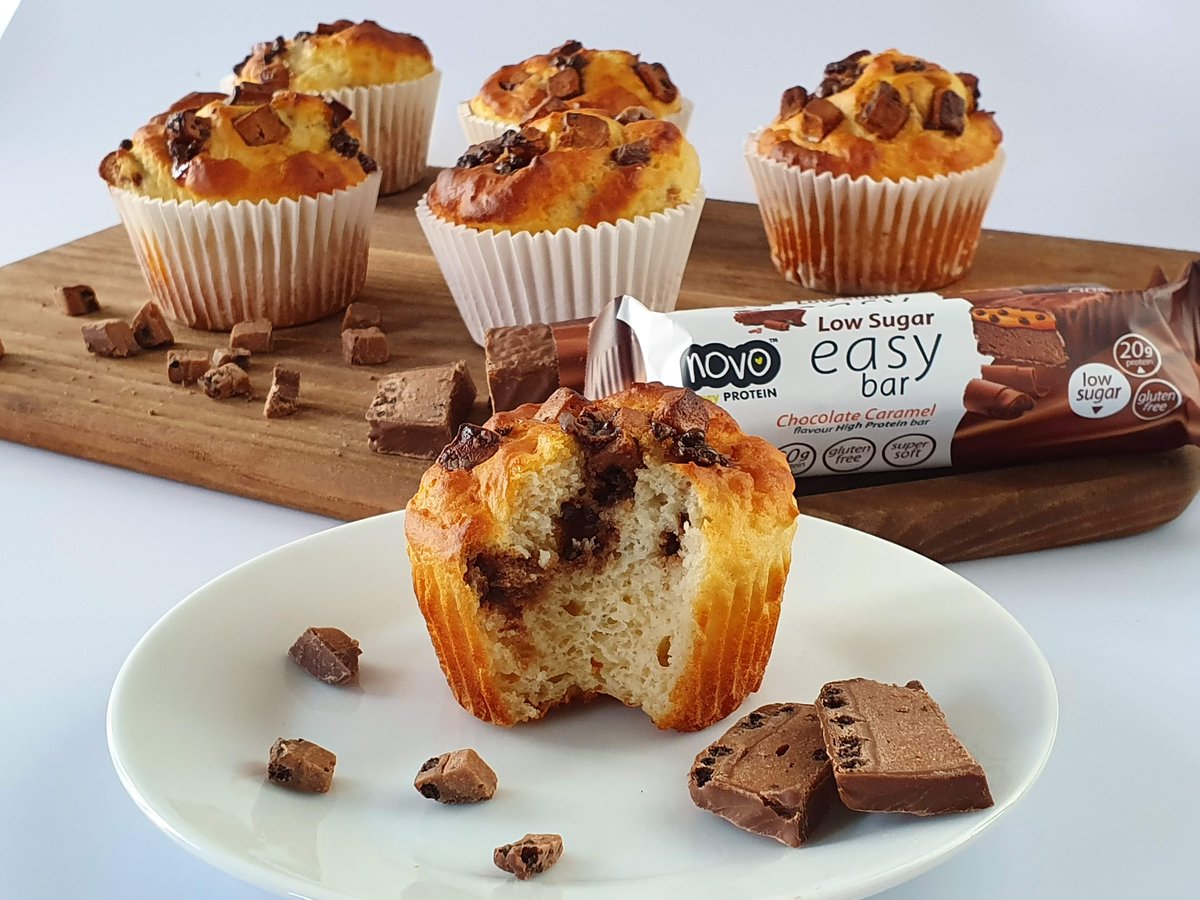 How good do these Easy Bar muffins look 😍 #GoNovo