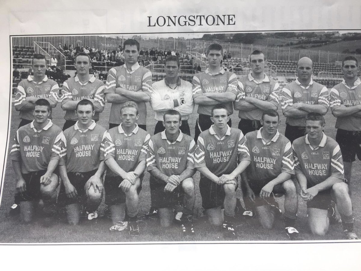 Got sent this earlier this eve. 2001 Intermediate C’ship 1/2final @ Pairc Esler <a href="/mdorany1/">Mark Doran</a> <a href="/Petertrainor8/">Peter Trainor</a> <a href="/aidanplandno1/">Aidan Poland</a> <a href="/trainorjohn98/">John trainor</a> <a href="/AdrianTrainor/">Adrian Trainor</a> #freshfaces