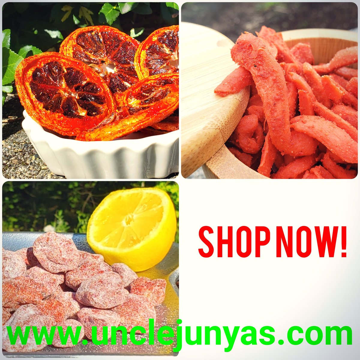 unclejunyas's tweet photo. READY >
SET >>
GO >>>

https://t.co/5IoTeRHKgi 

Like us on Facebook 
https://t.co/BqDTPK2snS

Follow us on Twitter 
Twitter/unclejunyas

#sourballs #unclejunyas #lihingmui #ginger #crackseed #lemonpeel #hawaiiansnacks https://t.co/VgzH9r7lwl