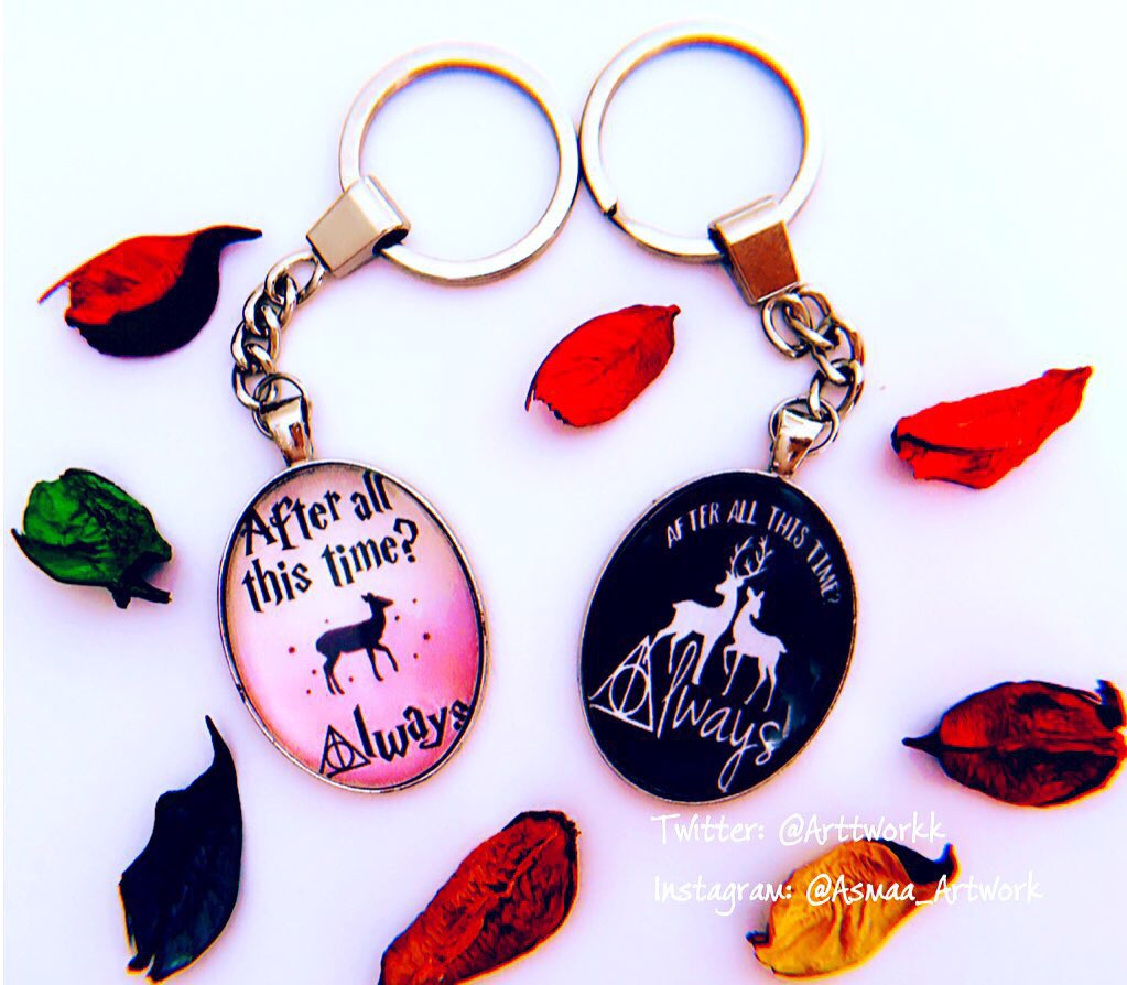 “After all this time? Always🦌♥️”
#HarryPotter Quote 
Available Necklace/medal, ask for your fav design, Dm for ordering details ✨
Instagram: Instagram.com/Asmaa_Artwork
“هختار حد عشوائي من الريتويت ياخد سلسلة/ميدالية مجانًا."