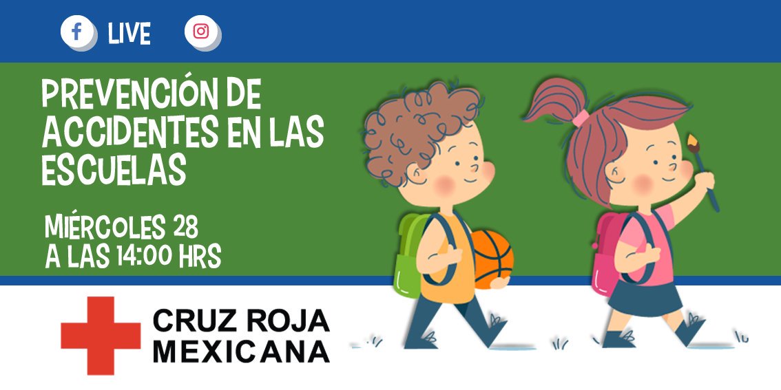 Cruz Roja Mexicana IAP di Twitter: Cruz Roja Mexicana IAP di Twitter: