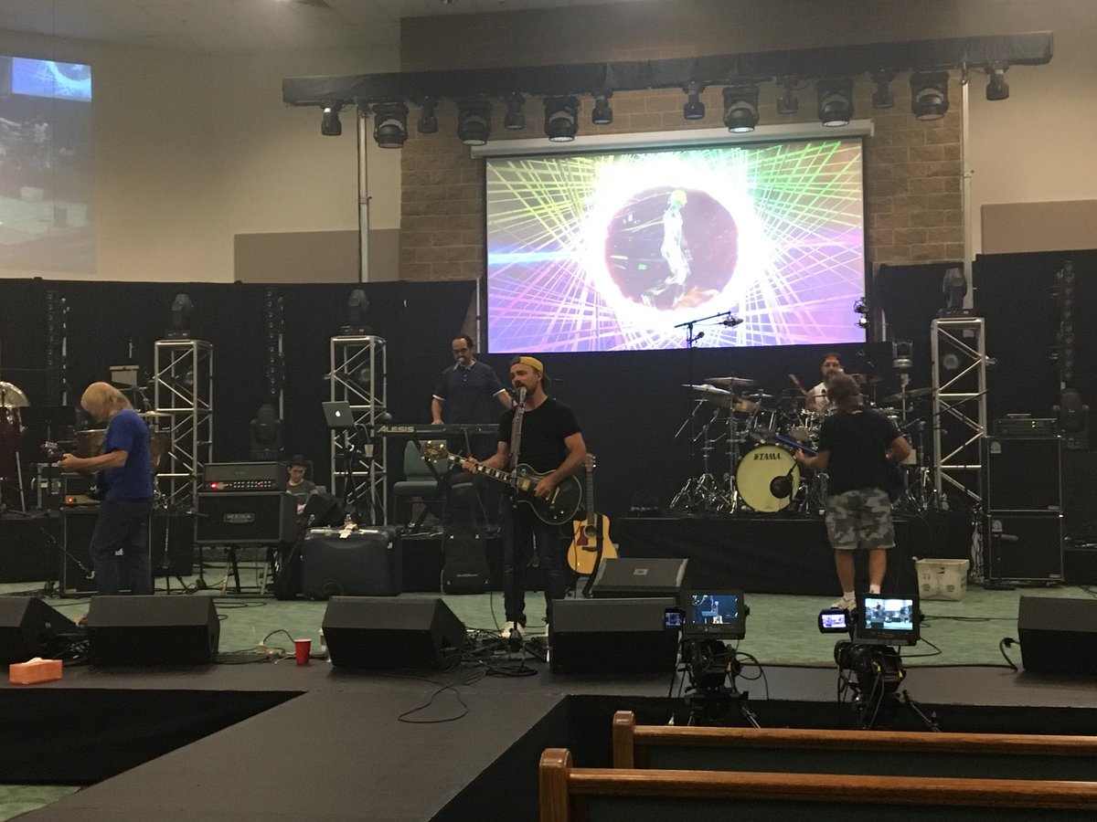 Rehearsal for the FC show.