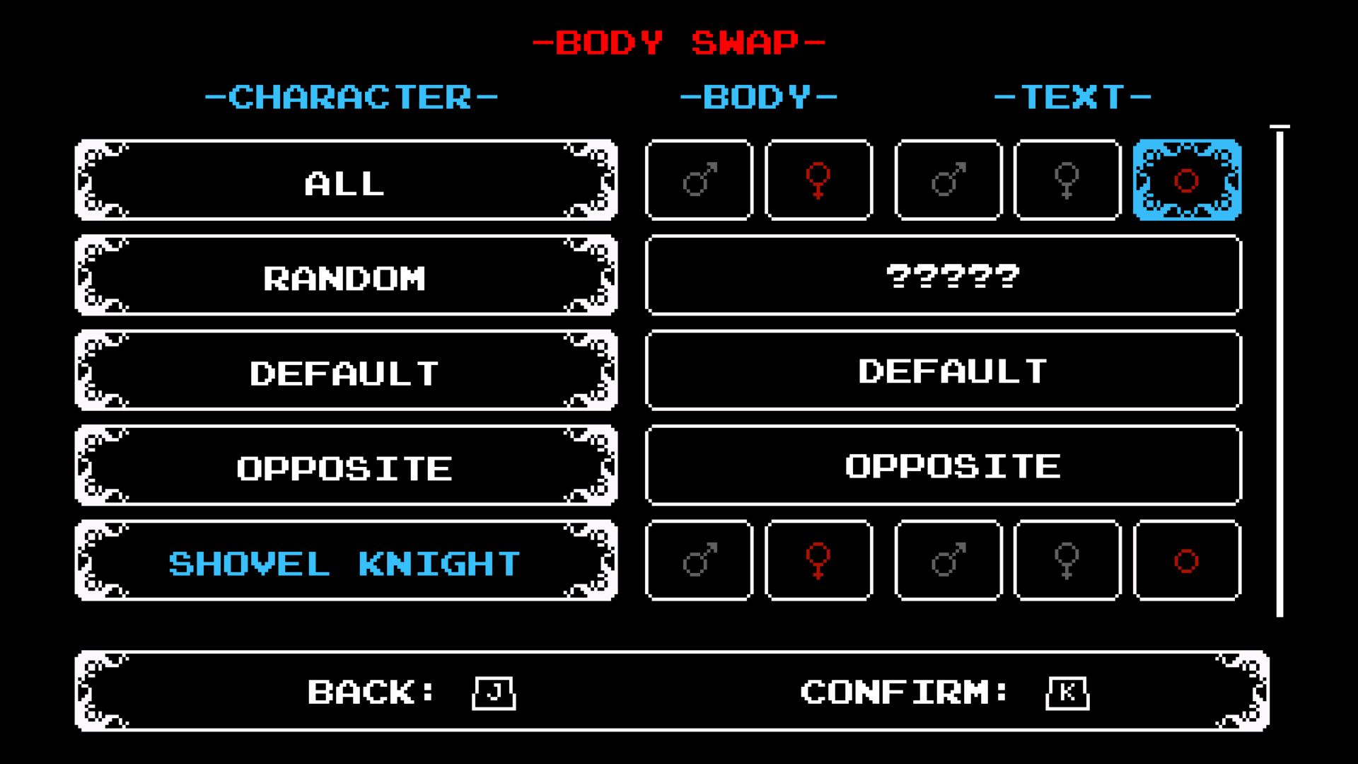Yacht Club Games In Shovel Of Hope We Ve Finally Added A 3rd Option For Character Pronouns Alongside Being Able To Choose Between Two Body Types For Every Main Character You