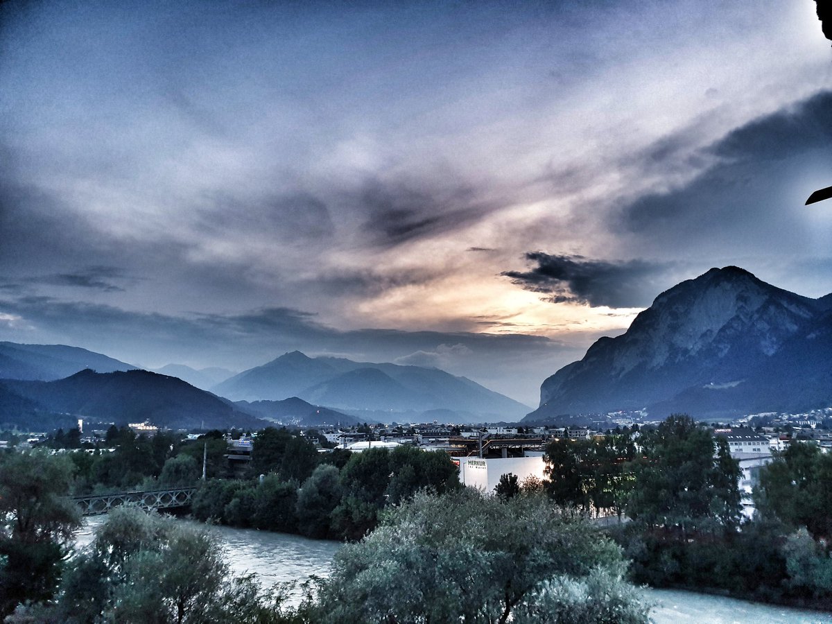 Innsbruck Abendstimmung #ibktwit #sunset