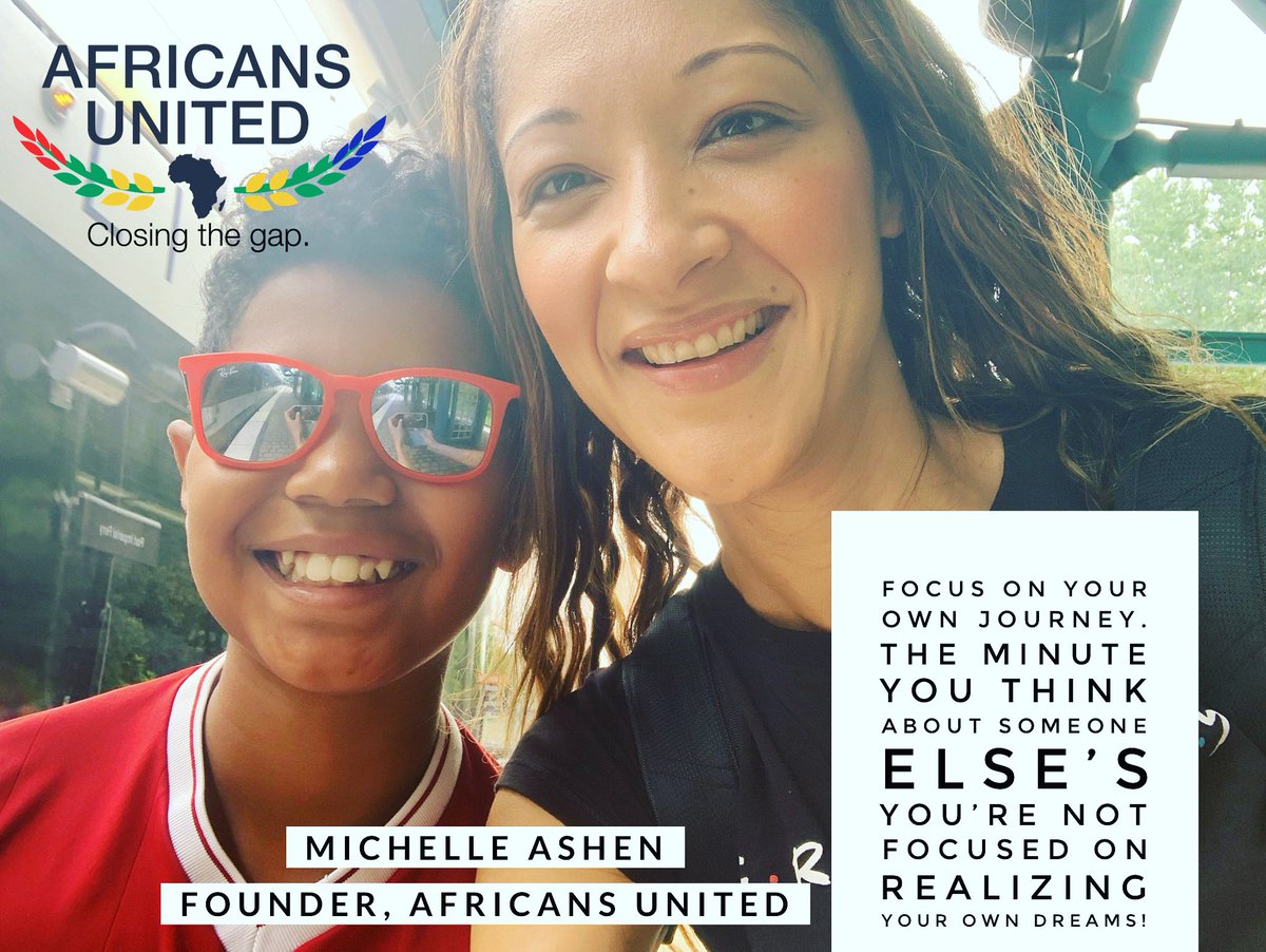 Michelle_Ashen's tweet photo. Focus on your own journey. The minute you think about someone elseโs youโre not focused on realizing your own dreams! #theoryu #coach #life #women #africanwoman #africanwomen #ubuntulab @presencing_inst @UNinSouthAfrica @UN_Women @UNWomenWatch https://t.co/NwrzQz7hRx