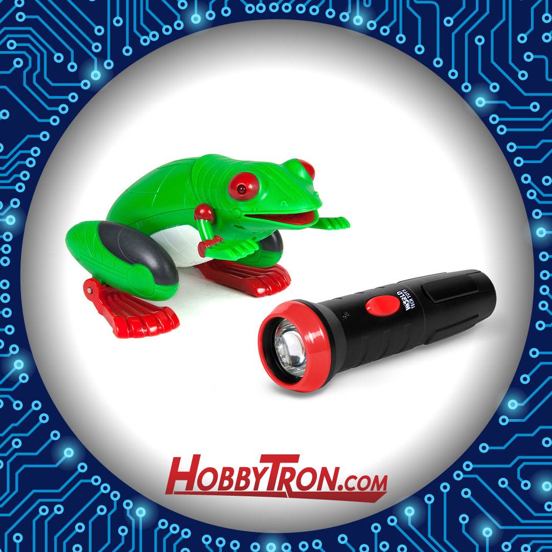 Straight out of the pond comes the World Tech Toys RC Creatures Remote Control Infrared Frog. 

Pick up the World Tech Toys RC Creatures Remote Control Infrared Frog today!

ow.ly/iEDD50vMPsf

#frog #treefrog #worldtechtoys #creatures #remotecontrol #green #kids #toys