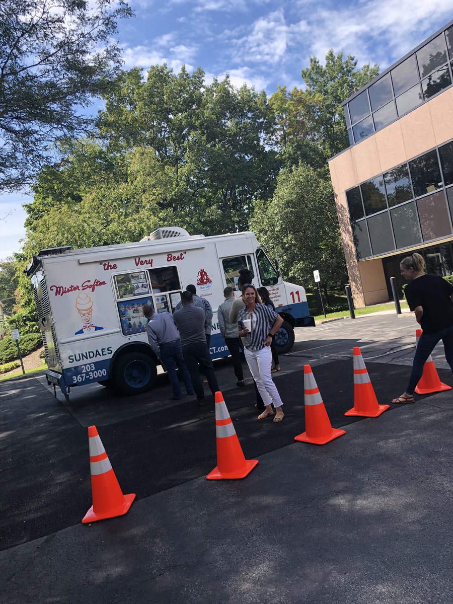Ice cream day at <a href="/ICON_intl/">ICON International, Inc.</a>.  A welcome break from #adtech. #goodstuff