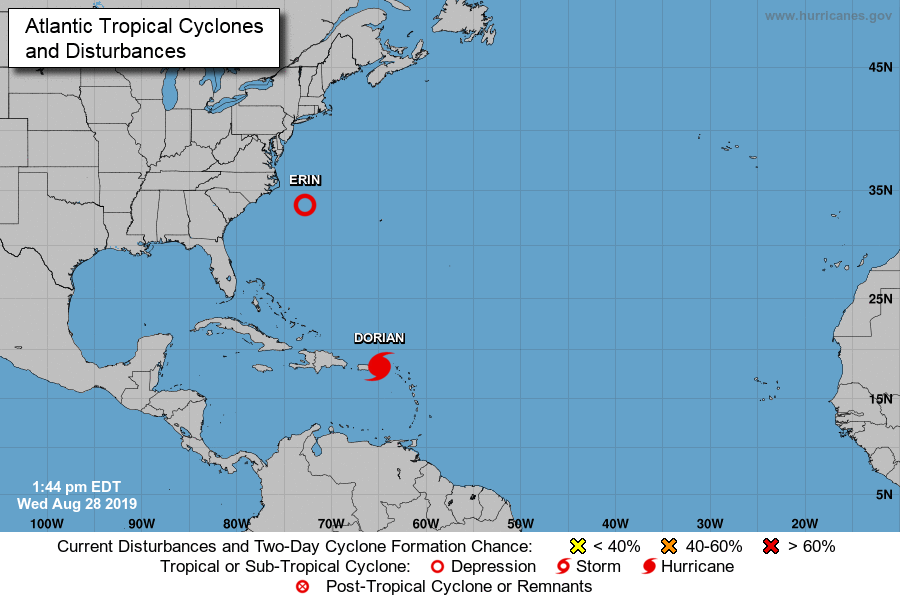 quinnannette's tweet photo. ÚLTIMO
La tormenta tropical Dorian se convirtió en Huracán... en desarrollo.
https://t.co/oJgDU3Res5 https://t.co/g5oyGaNj73
