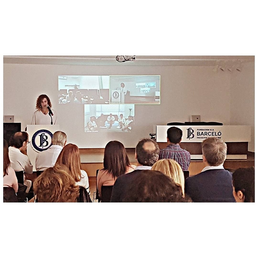 Nuestro 𝘚𝘪𝘴𝘵𝘦𝘮𝘢 𝘥𝘦 𝘌𝘥𝘶𝘤𝘢𝘤𝘪ó𝘯 𝘢 𝘋𝘪𝘴𝘵𝘢𝘯𝘤𝘪𝘢 (𝘚𝘐𝘌𝘋), el cual cuenta con la reciente validación de CONEAU, fue presentado en el día de hoy, vía streaming entre las 3 sedes de FHAB con la presencia de docentes, autoridades y personal de la Institución.