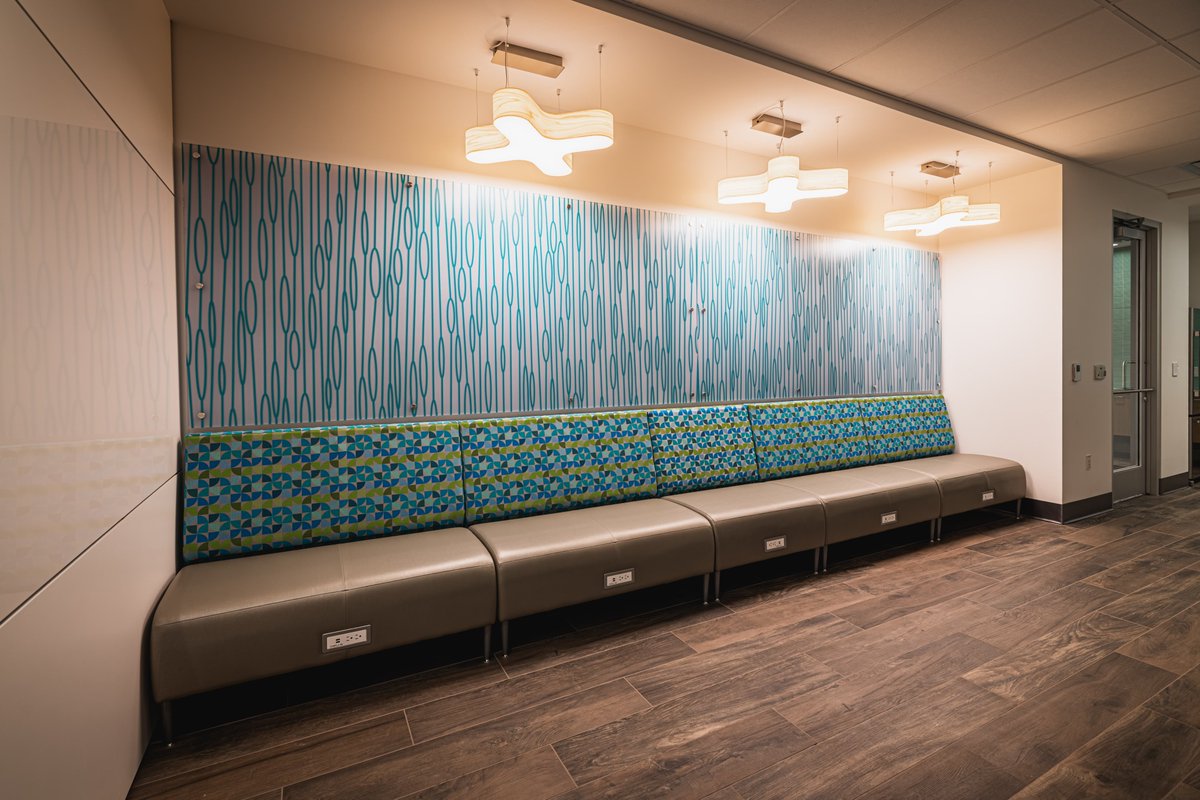 KeystoneMillwrk's tweet photo. The new @MDAndersonNews in The Woodlands is complete and we are so proud to have been a part of this project and to have worked with Vaughn Construction and @EYPAE  
Read more about the project here: https://t.co/9VZJf4TvFB https://t.co/uGZWS1V0RR