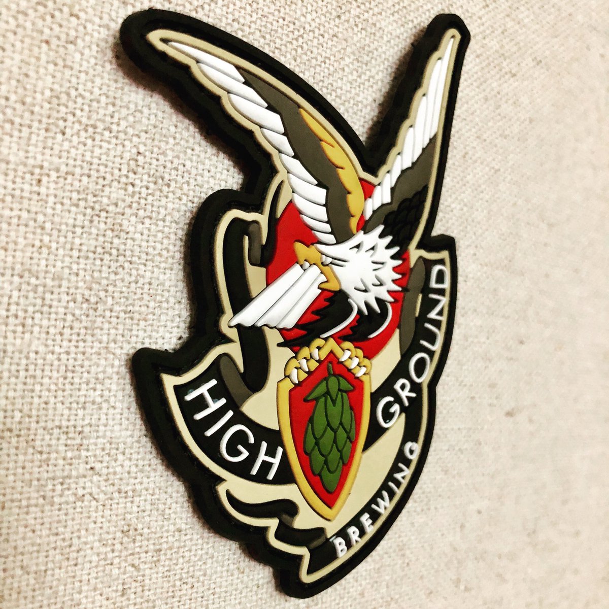 highgroundbrew's tweet photo. Need a cool patch for that jacket, that bag, that blanket? We have that, cold beer, @cheeselouisewv and trivia for you tonight in the taproom. See you there!
.
.
.
#highgroundbrewing #seekhighground #wvcraftbeer #wvbeer #westvirginia #terraalta #craftbeer #veteranowned https://t.co/2uYWLymtSq