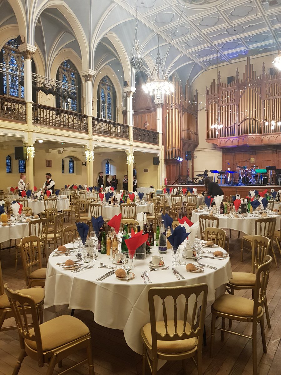 UniKentCyberSec's tweet photo. Conference dinner at #ARES2019 @ARES_Conference coming up! We're at the beautiful Dover Town Hall! #Dover #Kent #conference https://t.co/KRCmpDO0KG