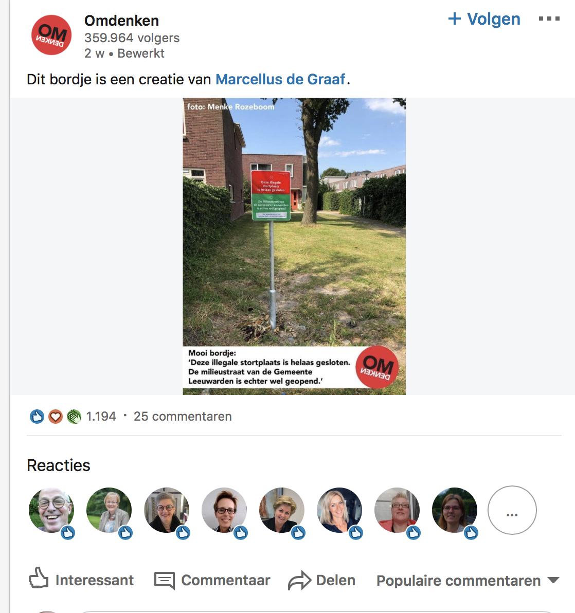 visserendegraef's tweet photo. Goh. Heel veel positieve reacties op het door ons bedachte bord ter voorkoming van illegaal afval. #illegaalafval #vuilstort https://t.co/EDMvK1N7KX
